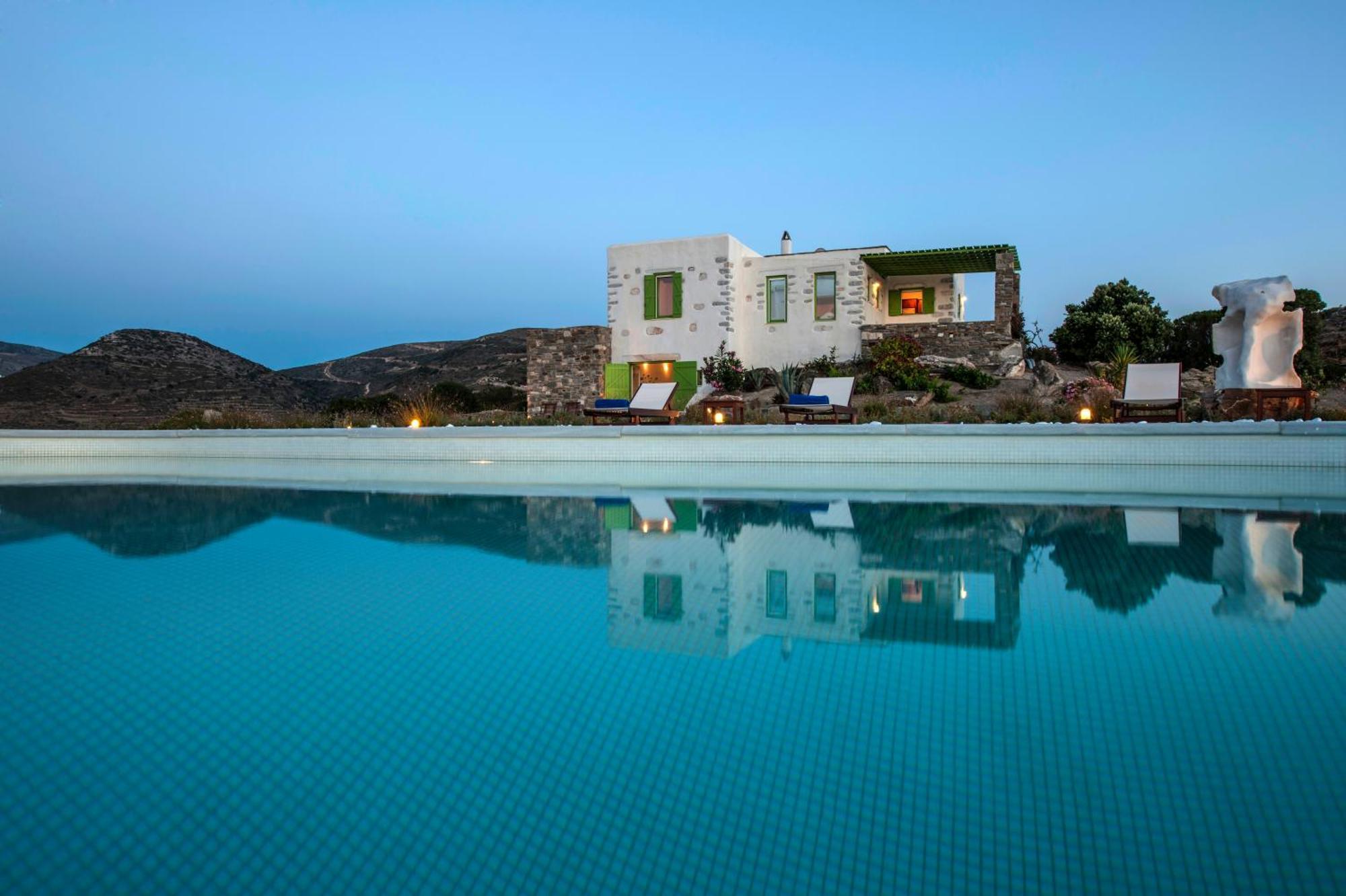 Villa Aeolos With 2 Private Pools Sarakíniko Esterno foto