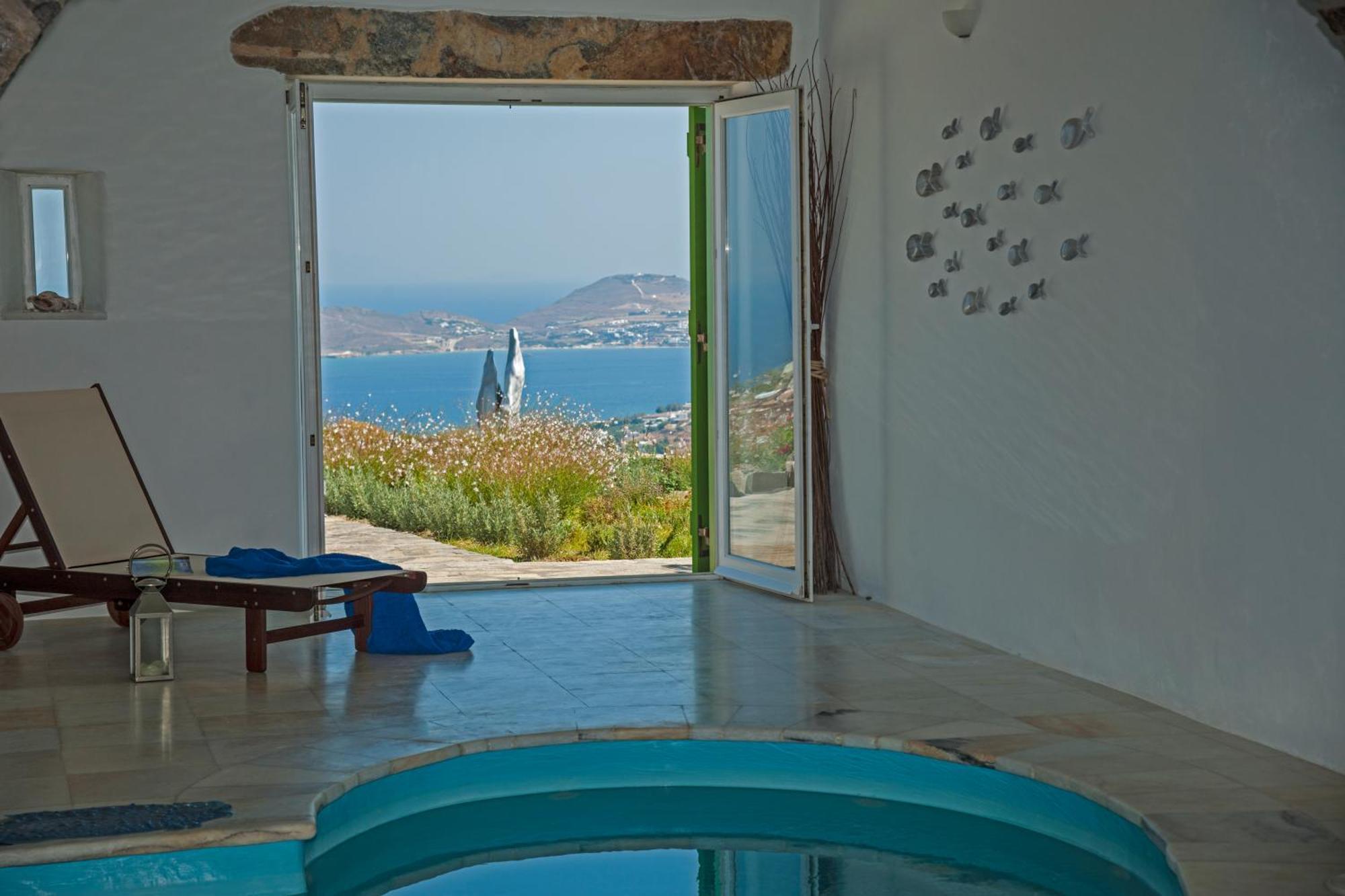 Villa Aeolos With 2 Private Pools Sarakíniko Esterno foto
